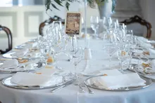 elegancki serwis obiadowy